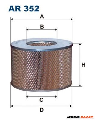 FILTRON ar352 Levegőszűrő - TOYOTA