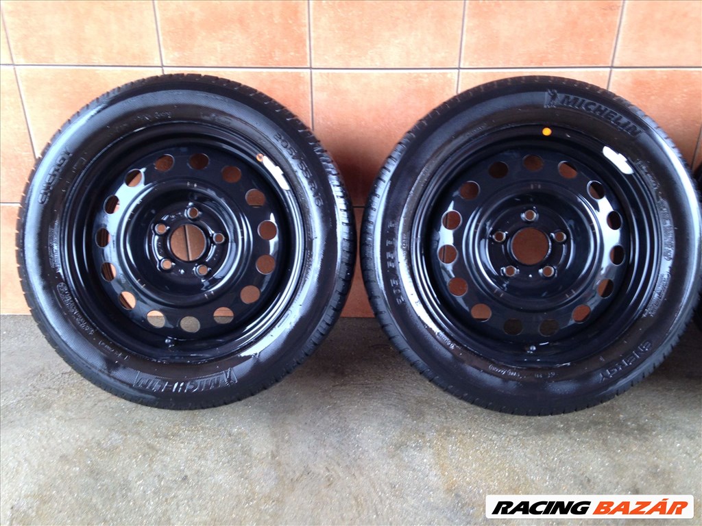 GYÁRI KIA/HYUNDAI 16" LEMEZFELNI 5X114,3 NYÁRI 205/55R16 GUMIVAL !!! 2. kép