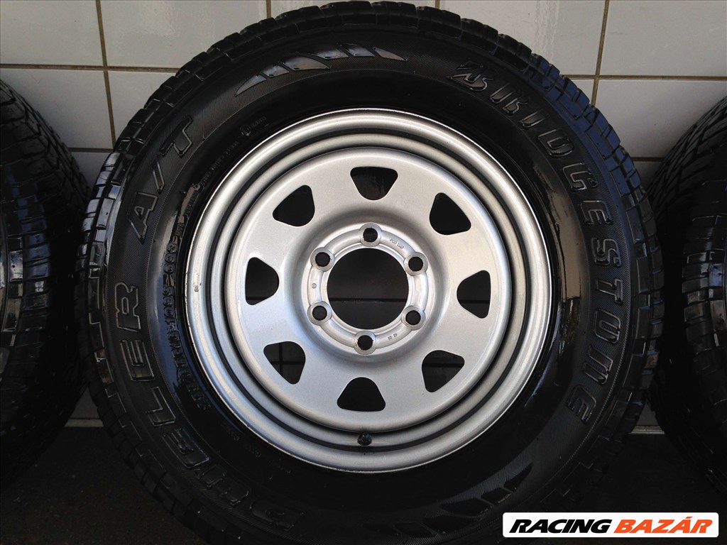 TEREPJÁRÓ 16" LEMEZFELNI 6X139,7 NÈGYÈVSZAKOS 255/65r16 GUMIVAL OLCSÒN! 4. kép