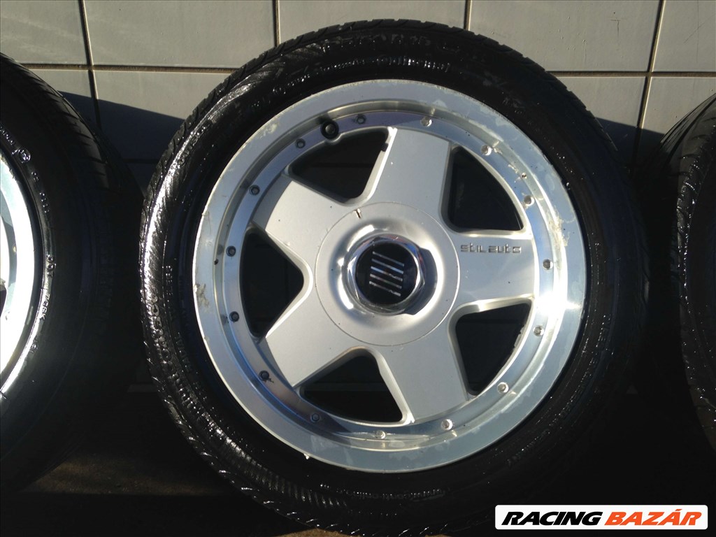 FIAT 15" ALUFELNI 4X98 NYÁRI 195/50R15 GUMIVAL OLCSÓN!!! 4. kép