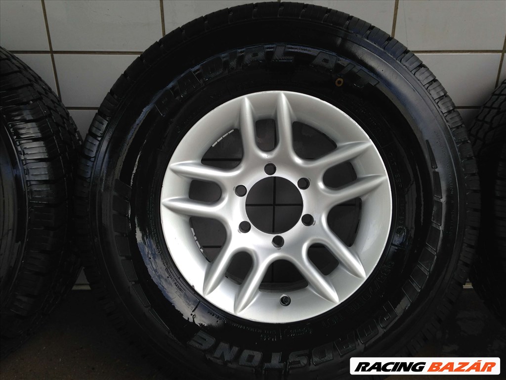 MANGELS 15" ALUFELNI 6X139,7 NÉGYÉVSZAKOS 265/70R15 GUMIVAL OLCSÓN! 4. kép