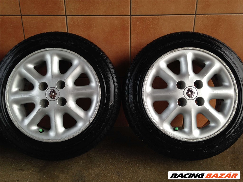 RENAULT 14"ALUFELNI 4X100 NYÁRI 155/65R14 GUMIVAL OLCSÓN!!! 3. kép