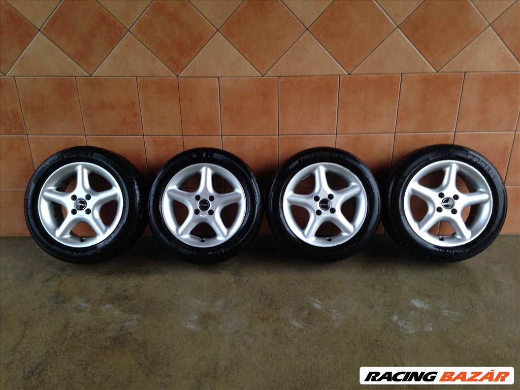 BORBET 15" ALUFELNI 4x98 NYÁRI 195/55R15 GUMIVAL OLCSÓN!!!! 1. kép