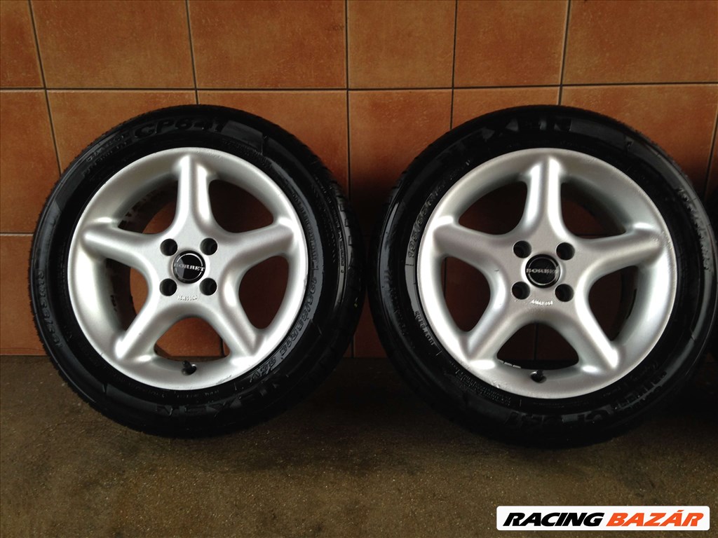 BORBET 15" ALUFELNI 4x98 NYÁRI 195/55R15 GUMIVAL OLCSÓN!!!! 2. kép