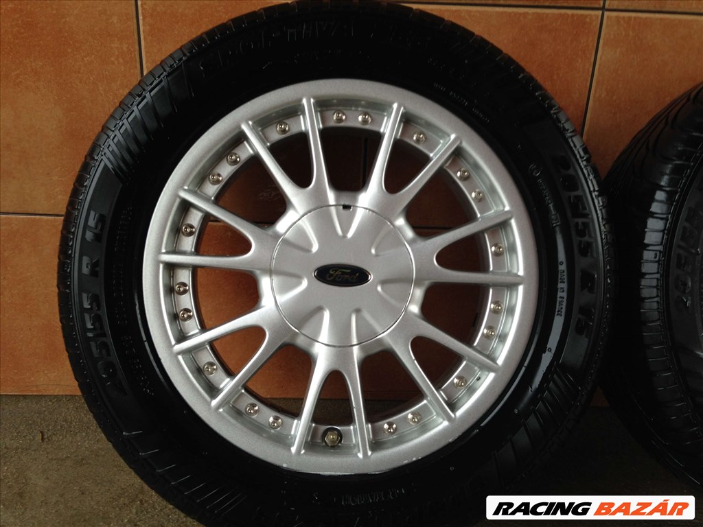 FORD 15" ALUFELNI 4X108 NYÁRI 205/55R15 GUMIKKAL OLCSÓN!!!! 4. kép