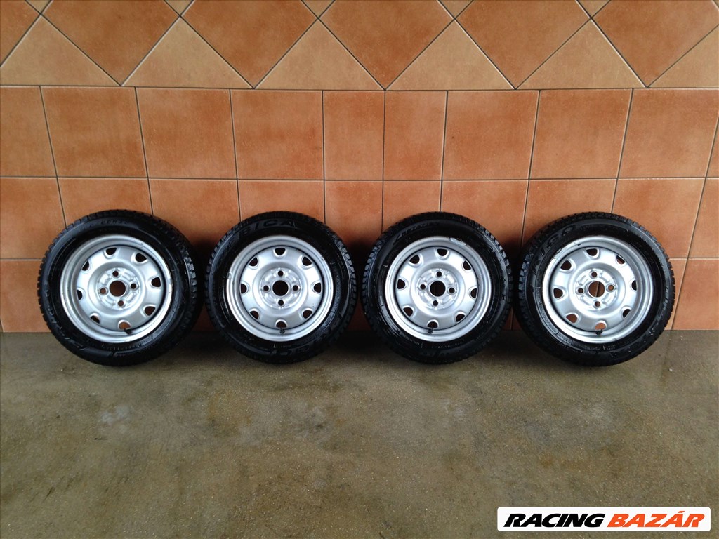 SUZUKI ALTO 13" LEMEZFELNI  4X100 TÉLI 155/65R13 GUMIVAL OLCSÓN!!!! 1. kép