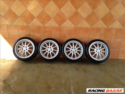 BINNO 18" TUNNING ALUFELNI 5X112 NYÁRI 225/40R18 GUMIVAL OLCSÓN!!!!