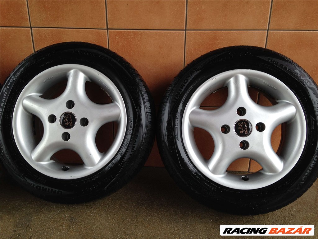 PEUGEOT 14" ALUFELNI 4X108 NYÁRI 175/65R14 GUMIVAL OLCSÓN!!!!! 3. kép