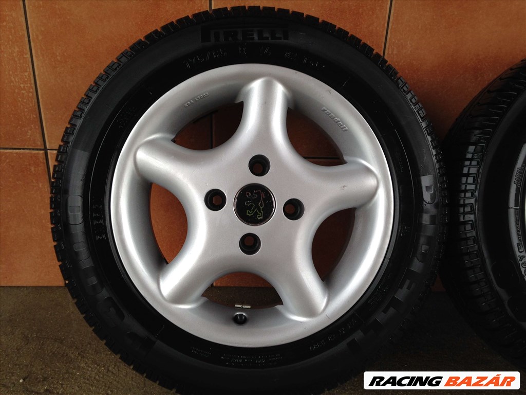 PEUGEOT 14" ALUFELNI 4X108 NYÁRI 175/65R14 GUMIVAL OLCSÓN!!!!! 4. kép