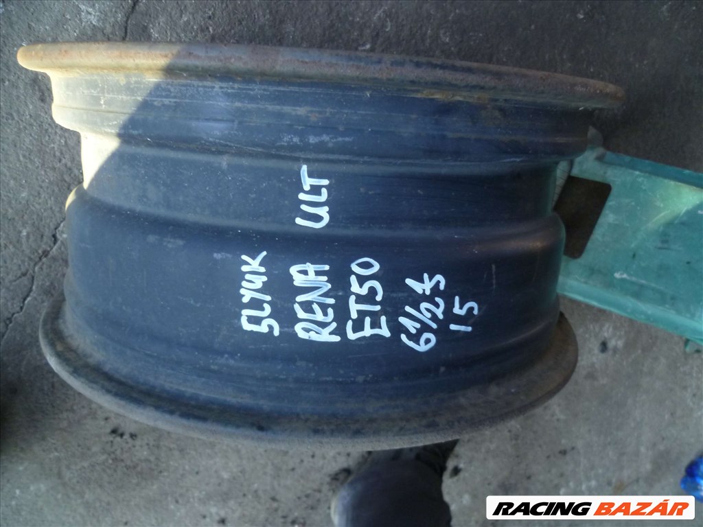  renault 5 lyukas lemezfelni 6,5 J15 ET 50  (RENAULT ESPACE) 3. kép