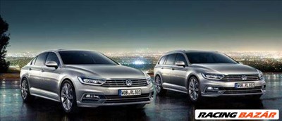 Vw Passat lökhárító, homlokfal, díszrács, B8 2015-től