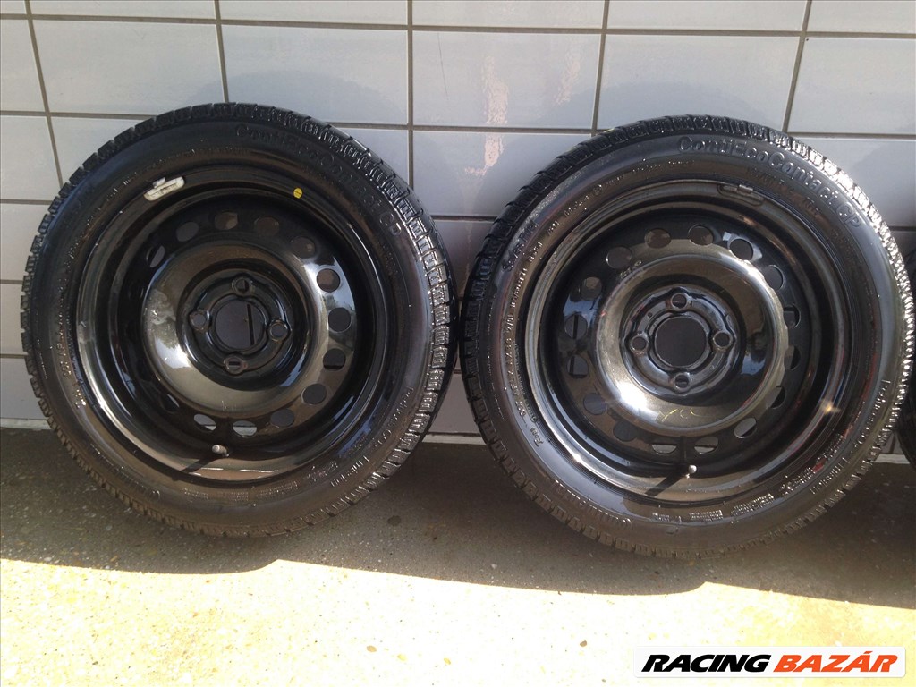 NISSAN MICRA 14" LEMEZFELNI 4X100 NYÁRI 175/60R14 GUMIKKAL OLCSÓN!!!! 2. kép