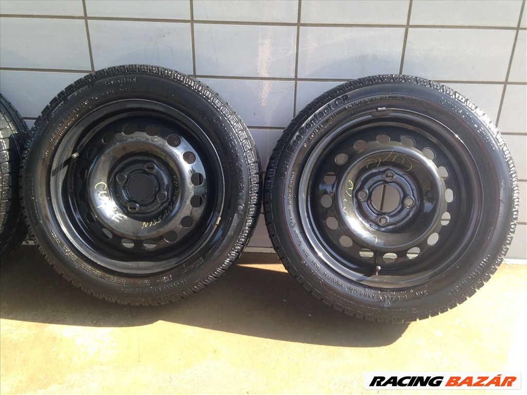 NISSAN MICRA 14" LEMEZFELNI 4X100 NYÁRI 175/60R14 GUMIKKAL OLCSÓN!!!! 3. kép