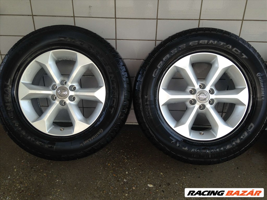 NISSAN NAVARA D-40 ALUFELNI 6X114,3 NYÁRI 255/65R17 GUMIKKAL OLCSÓN!! 2. kép