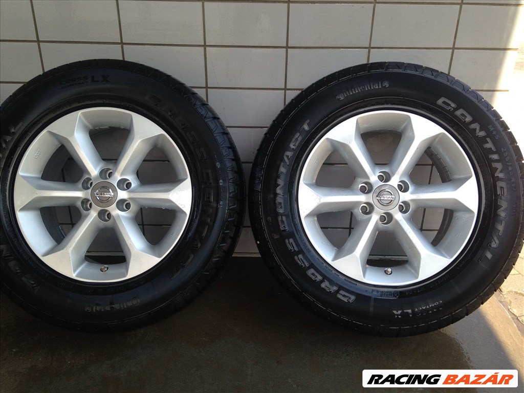 NISSAN NAVARA D-40 ALUFELNI 6X114,3 NYÁRI 255/65R17 GUMIKKAL OLCSÓN!! 3. kép