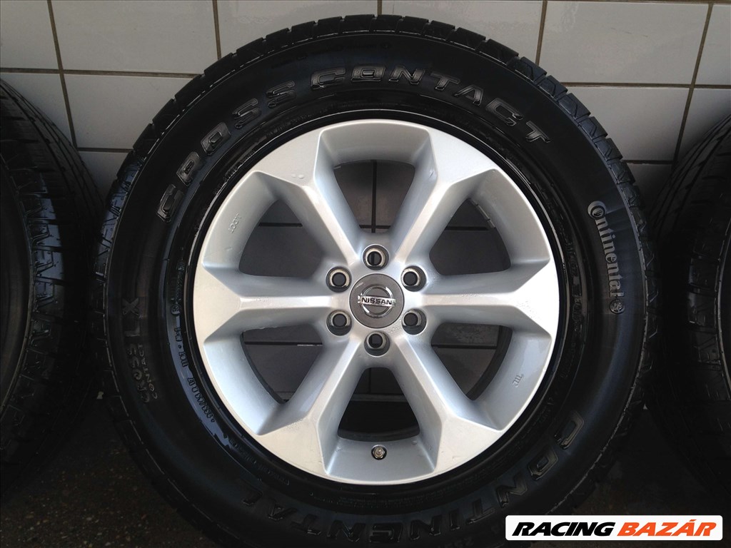 NISSAN NAVARA D-40 ALUFELNI 6X114,3 NYÁRI 255/65R17 GUMIKKAL OLCSÓN!! 4. kép