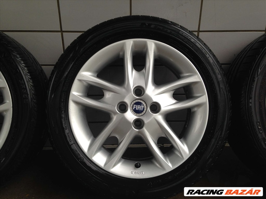 FIAT 15" ALUFELNI 4X98 NYÁRI 195/50R15 GUMIKKAL OLCSÓN!!!! 4. kép