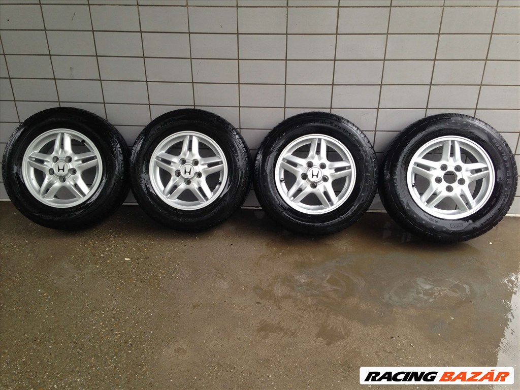 HONDA CR-V 15" ALUFELNI 5X114,3 NYÁRI 205/70R15 GUMIVAL OLCSÓN!!!! 1. kép