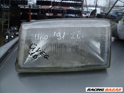 fiat uno bal első lámpa  foncsor matt