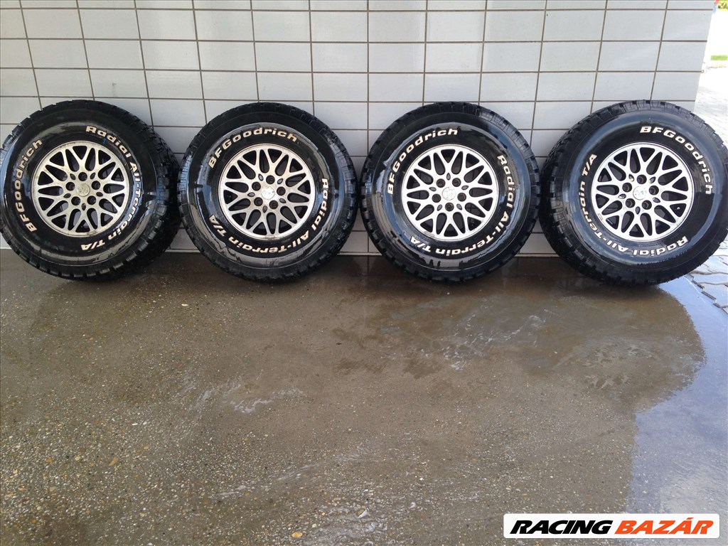 JEEP 15" ALUFELNI  5x114,3  BF GOODRICH TEREP 32"X12,5" GUMIKKAL OLCSÓN 1. kép