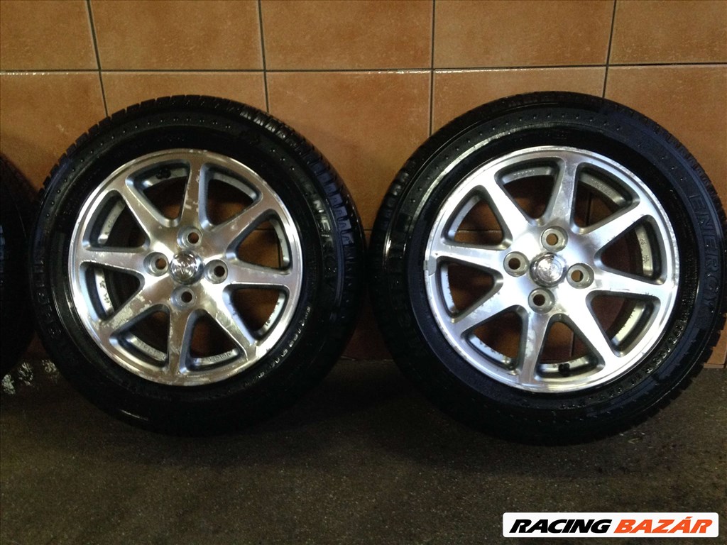 TOYOTA 14" ALUFELNI 4X100 NYÁRI 175/65R14 GUMIKKAL OLCSÓN!!!!!!!!! 3. kép