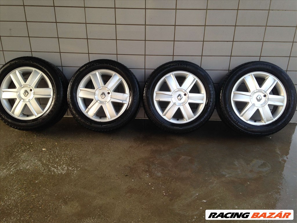 RENAULT 16" ALUFELNI 4X100 NYÁRI 205/55R16 GUMIKKAL OLCSÓN!! 1. kép