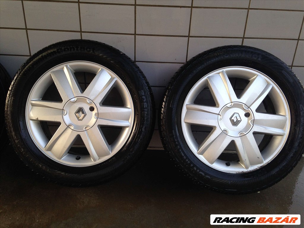 RENAULT 16" ALUFELNI 4X100 NYÁRI 205/55R16 GUMIKKAL OLCSÓN!! 2. kép