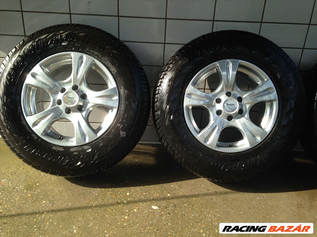 NISSAN NAVARA D-40 16" ALUFELNI 6X114,3 NYÁRI 245/70R16 GUMIVAL OLCSÓN 2. kép