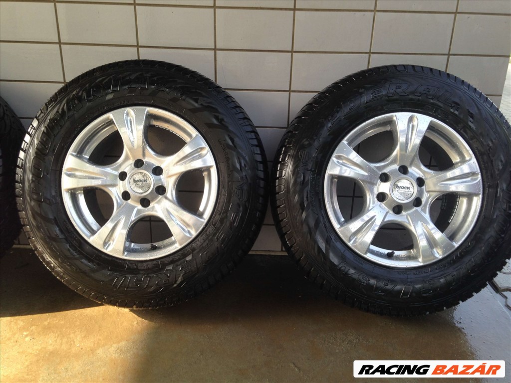 NISSAN NAVARA D-40 16" ALUFELNI 6X114,3 NYÁRI 245/70R16 GUMIVAL OLCSÓN 3. kép