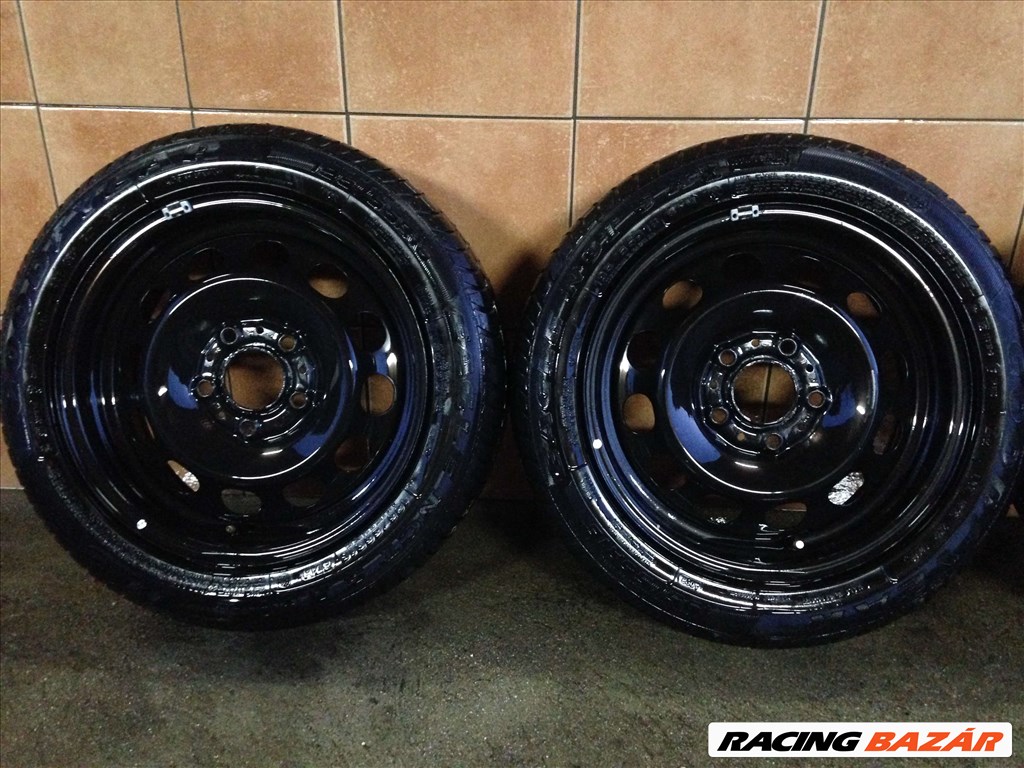 BMW 16" LEMEZFELNI 5X120 NYÁRI 195/55R16 GUMIVAL OLCSÓN!!!!!!!! 2. kép