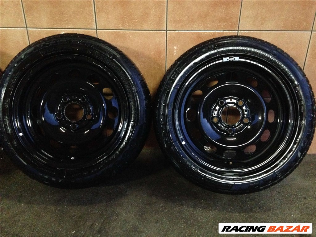 BMW 16" LEMEZFELNI 5X120 NYÁRI 195/55R16 GUMIVAL OLCSÓN!!!!!!!! 3. kép