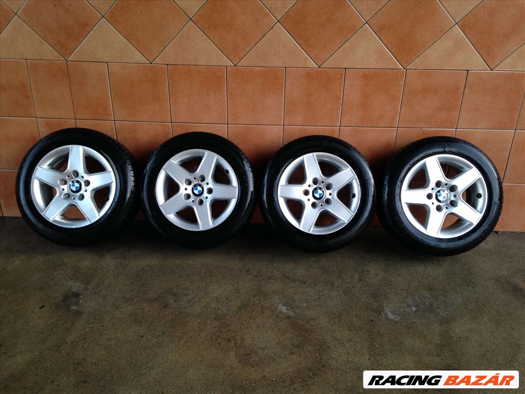 BMW 15" ALUFELNI 5X120 NYÁRI 195/60R15 GUMIVAL OLCSÓN!!!! 1. kép