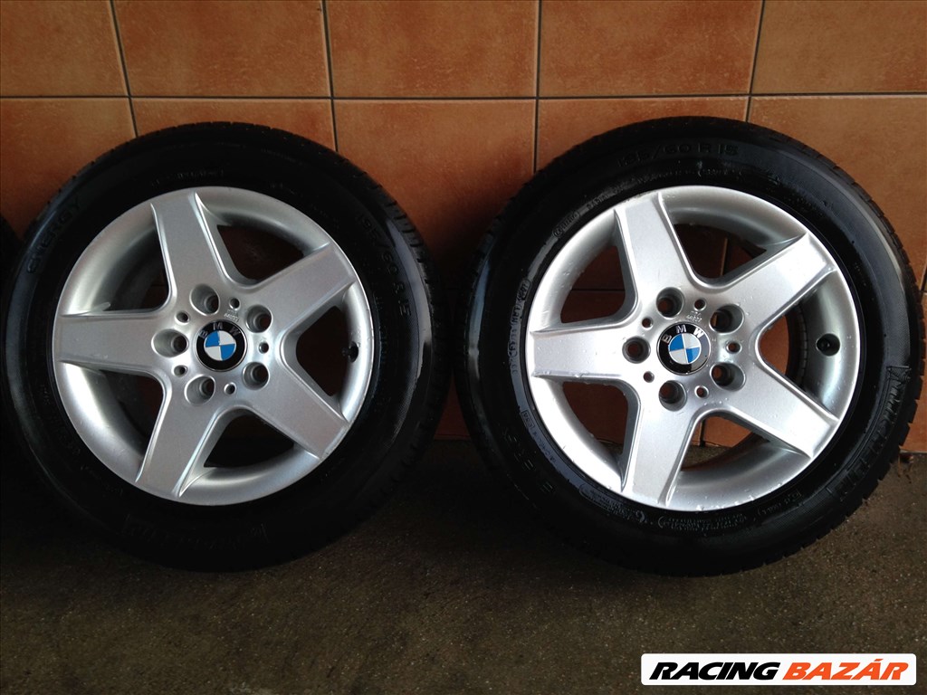 BMW 15" ALUFELNI 5X120 NYÁRI 195/60R15 GUMIVAL OLCSÓN!!!! 3. kép