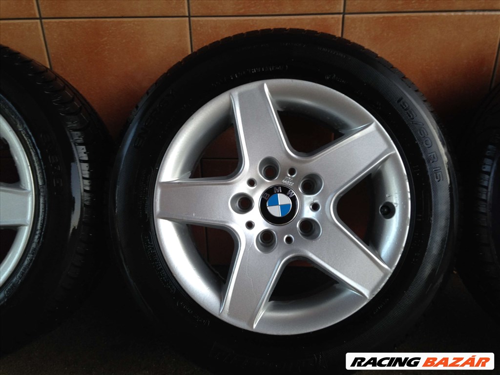 BMW 15" ALUFELNI 5X120 NYÁRI 195/60R15 GUMIVAL OLCSÓN!!!! 4. kép