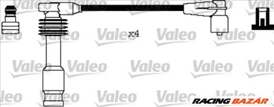 VALEO 346292 Gyújtókábel készlet - OPEL, VAUXHALL
