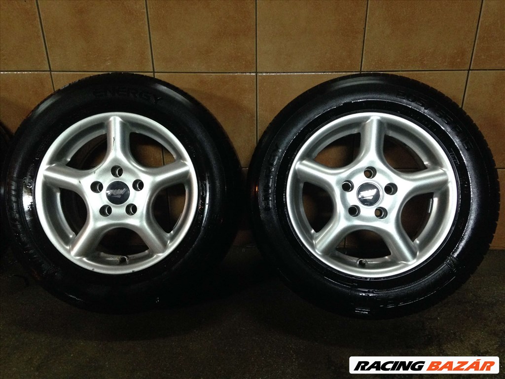 PLW 15" ALUFELNI 5X110 NYÁRI 205/65R15 GUMIVAL OLCSÓN!!!!! 3. kép