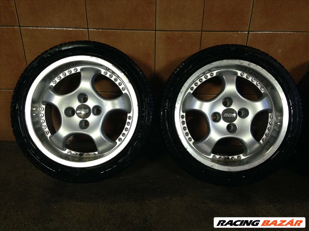 BBS 16" ALUFELNI 4X100 NYÁRI 205/45R16 GUMIVAL OLCSÓN!!!! 2. kép