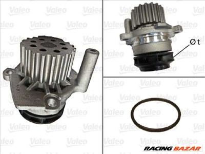 VALEO 506974 Vízpumpa - VOLKSWAGEN, SEAT, SKODA, AUDI