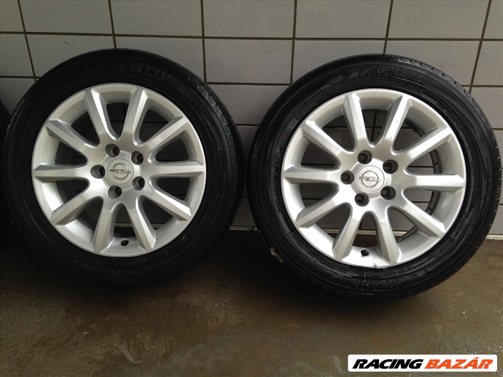 OPEL 16" ALUFELNI 5X110 NYÁRI 205/55R16 GUMIKKAL OLCSÓN!!! 3. kép