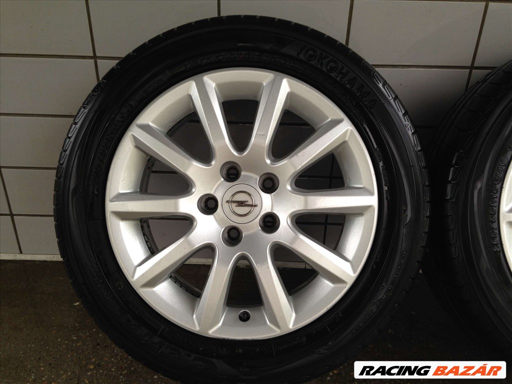 OPEL 16" ALUFELNI 5X110 NYÁRI 205/55R16 GUMIKKAL OLCSÓN!!! 4. kép