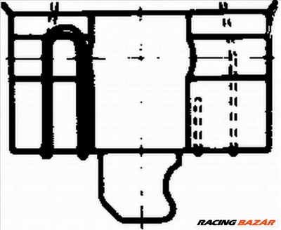 HELLA 8GP003594-251 Rendszámtábla világítás izzó - FORD, MERCEDES-BENZ, CITROEN, LAND ROVER, OPEL, NISSAN, SUZUKI