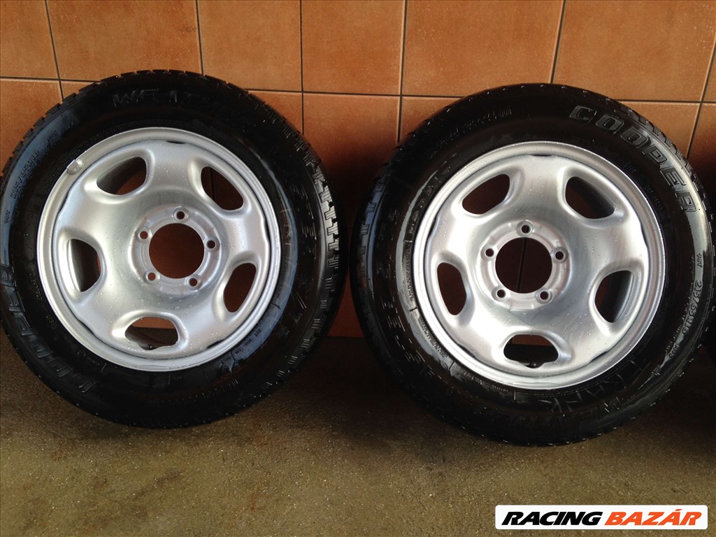 SUZUKI GRAND VITARA 16" LEMEZFELNI 5X139,7 TÉLI 215/65R16 GUMIVAL!!! 2. kép