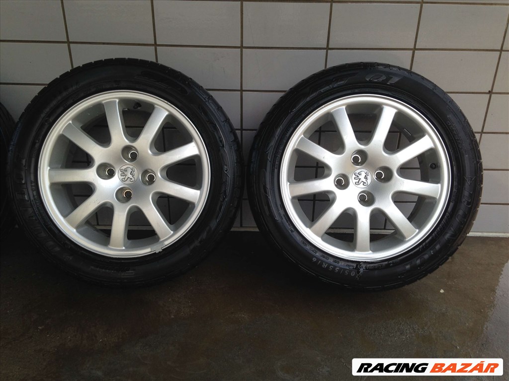 PEUGEOT 16" ALUFELNI 4X108 NYÁRI 205/55R16 GUMIVAL OLCSÓN!!!! 3. kép