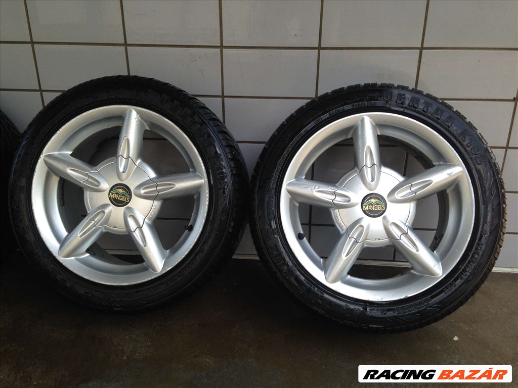 MANGELS 15" ALUFELNI 4X100 NYÁRI 195/50R15 GUMIVAL OLCSÓN!!!!! 3. kép