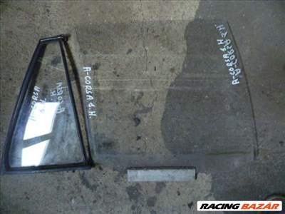 opel corsa   ,,A,,  1990   jobb hátsó ajtóüveg  FIX + LEJÁRÓ 