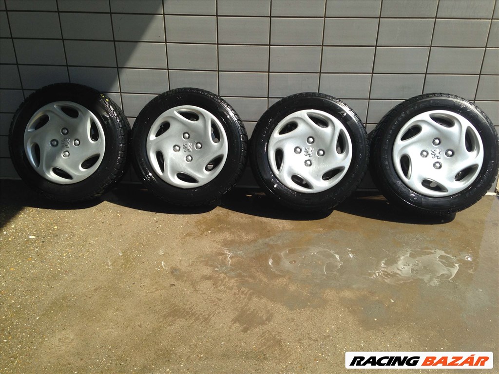 PEUGEOT 206 LEMEZFELNI 4X108 TÉLI 175/65R14 GUMIVAL OLCSÓN!!!! 1. kép