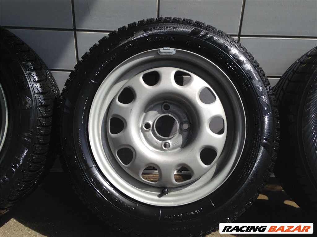 VW 14" LEMEZFELNI 4X100 TÉLI 185/60R14 GUMIVAL OLCSÓN!!!! 4. kép