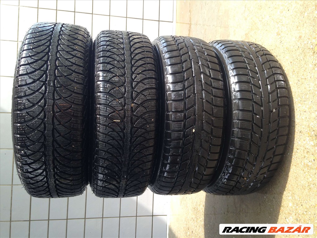 VW 14" LEMEZFELNI 4X100 TÉLI 185/60R14 GUMIVAL OLCSÓN!!!! 5. kép