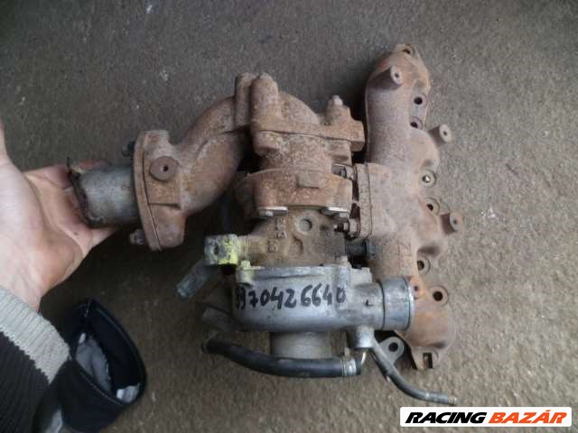 OPEL ASTRA F 1,7 TD,,17DT  ,, IHI turbo kipufogó öntvénnyel 897 042 66 40 8970426640 9. kép