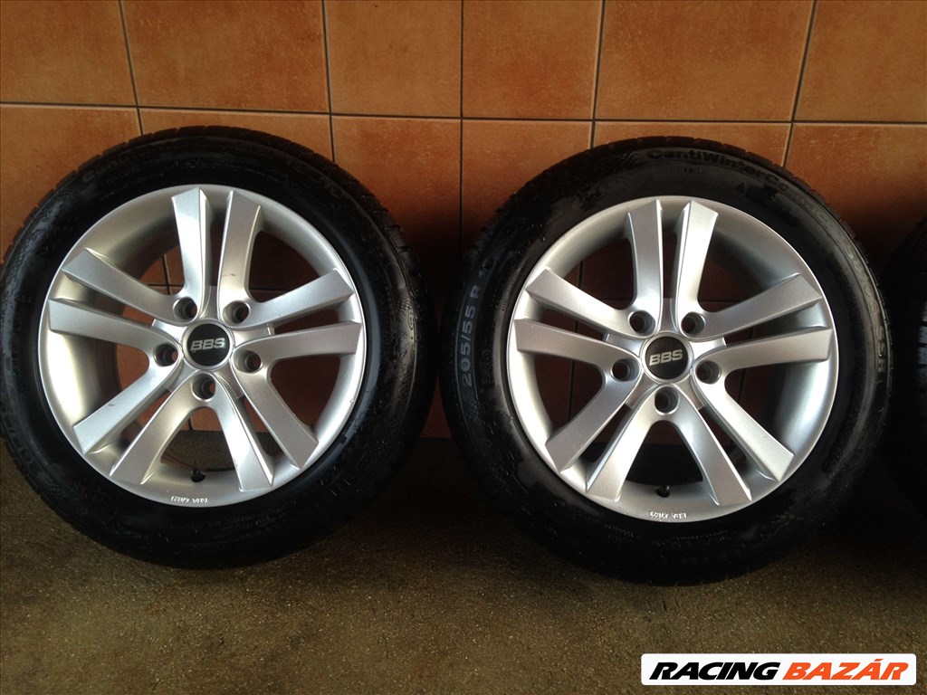 BBS 16" ALUFELNI 5X114,3 TÉLI 205/55R16 GUMIVAL OLCSÓN!!!! 2. kép